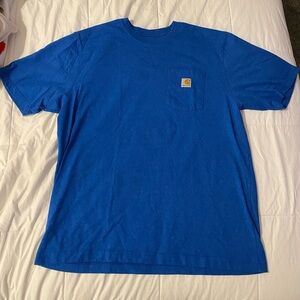 Carhartt Men's Vibrant Blue Short Sleeve Tee